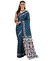 Siril Women'S Pure Cotton Printed Saree With Unstitched Blouse Piece